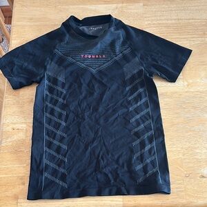 YoungLA Black Short Sleeve Compression Shirt